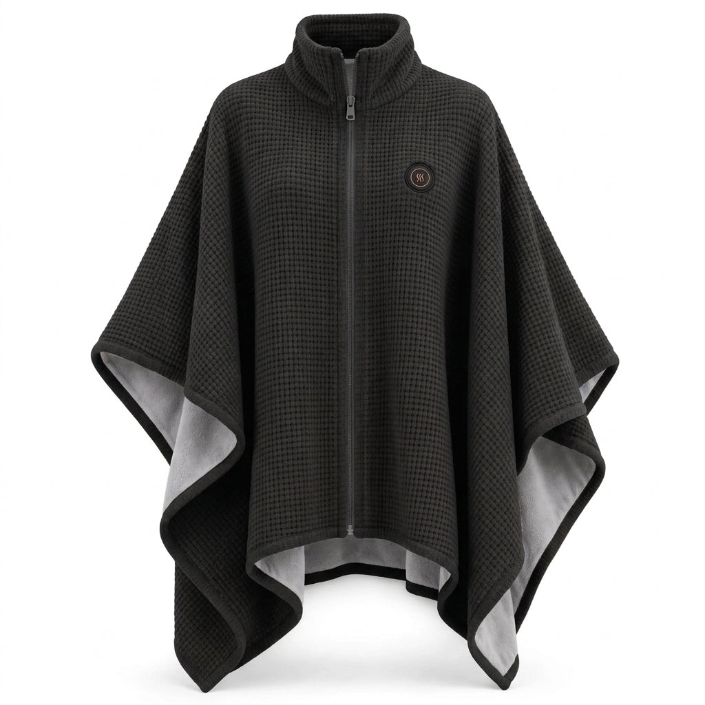 KaminWolle™ Wärmeponcho